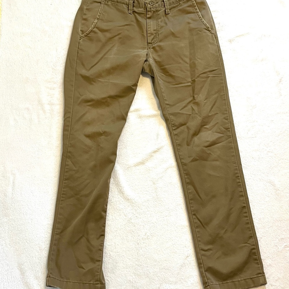 Vans Men's Khaki Beige Chinos Pants - US 32 - Great Condition